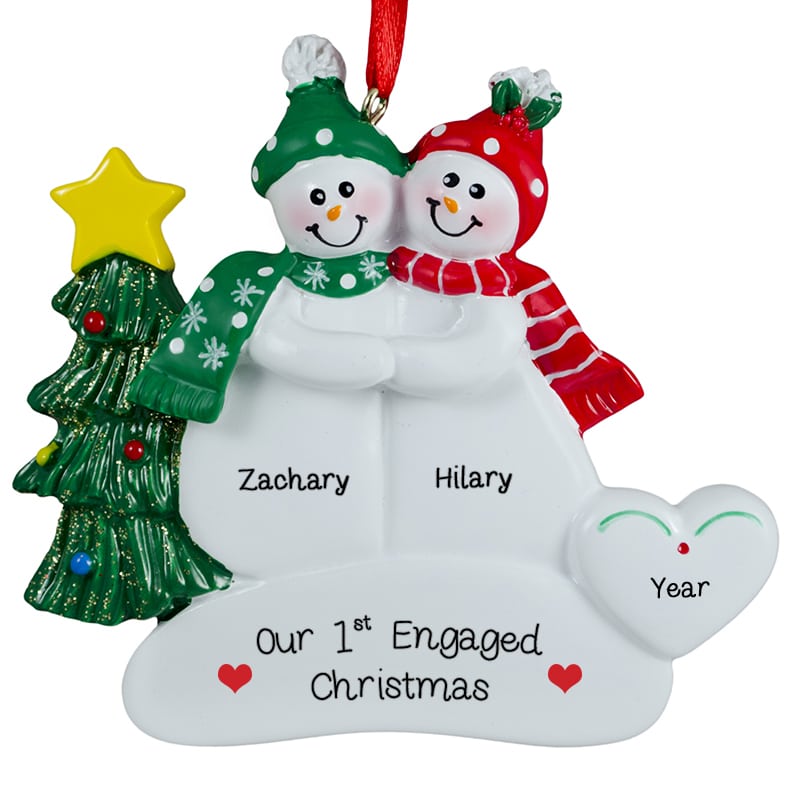 our first engaged christmas